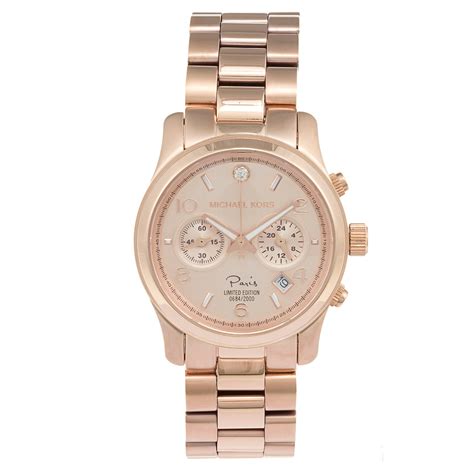 michael kors paris limited edition watch|Michael Kors pink edition.